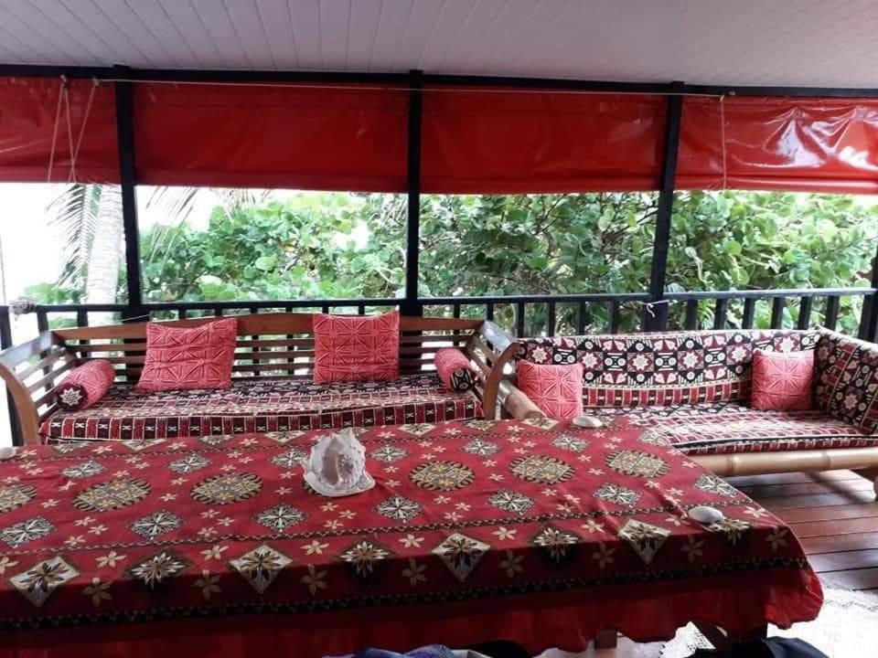 Moorea Temae Bungalow Lory Bord De Mer Dış mekan fotoğraf