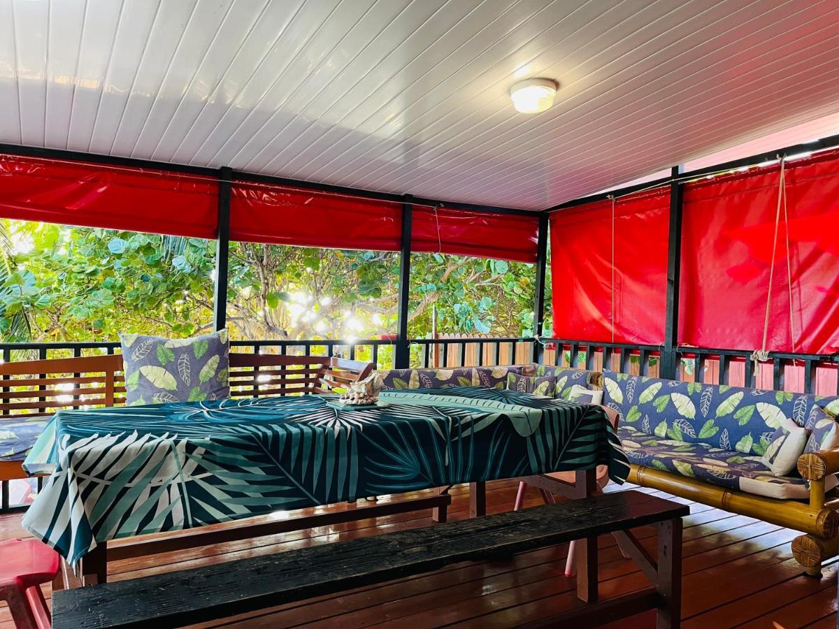 Moorea Temae Bungalow Lory Bord De Mer Dış mekan fotoğraf