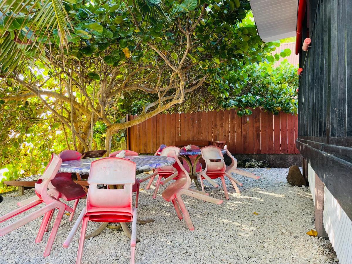 Moorea Temae Bungalow Lory Bord De Mer Dış mekan fotoğraf
