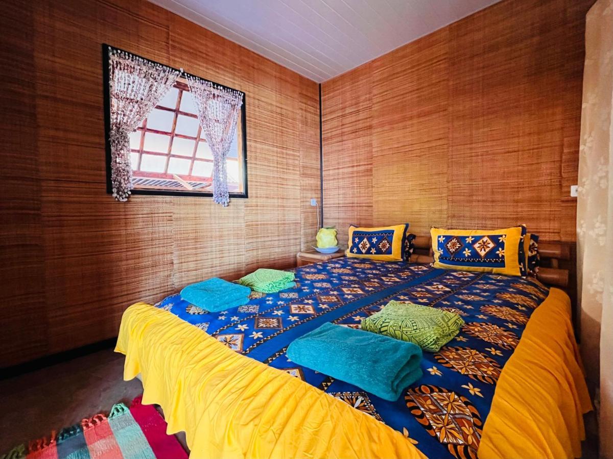Moorea Temae Bungalow Lory Bord De Mer Dış mekan fotoğraf