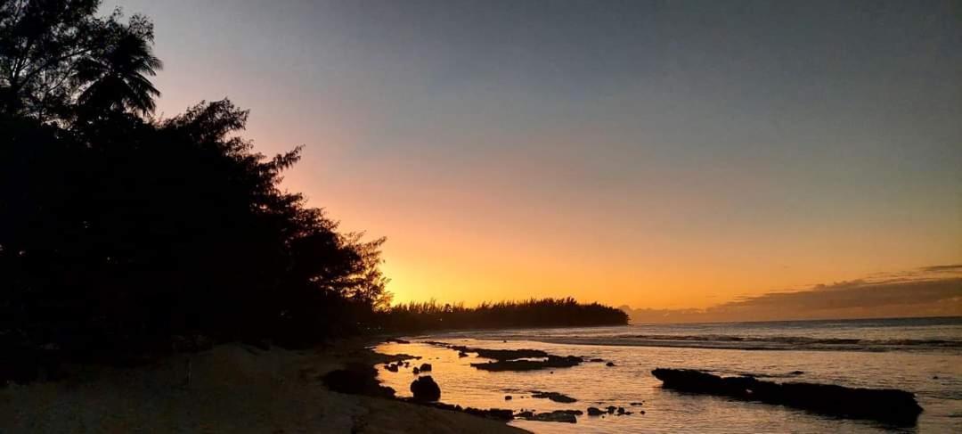 Moorea Temae Bungalow Lory Bord De Mer Dış mekan fotoğraf