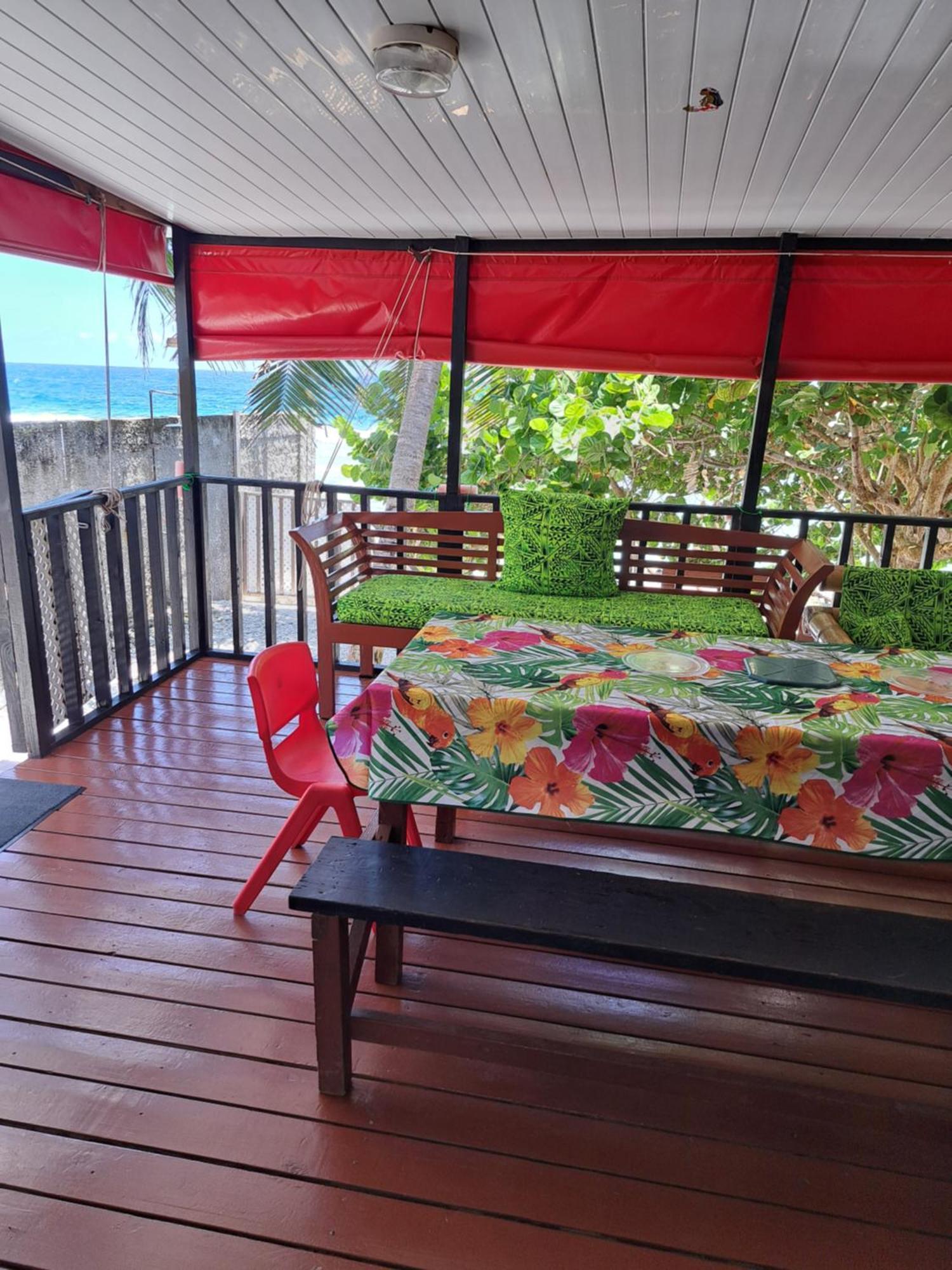 Moorea Temae Bungalow Lory Bord De Mer Dış mekan fotoğraf